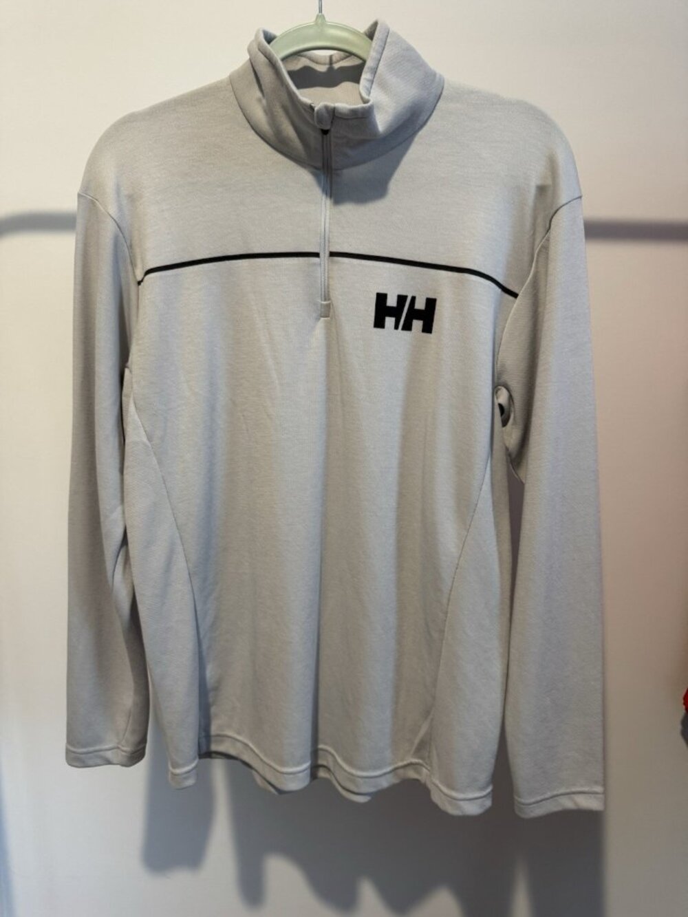 Helly Hansen Golf Quarter-Zip Pullover Jacket Men's Medium White